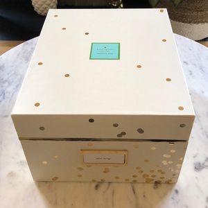 NWT | Kate Spade Confetti Nesting Box (Small)